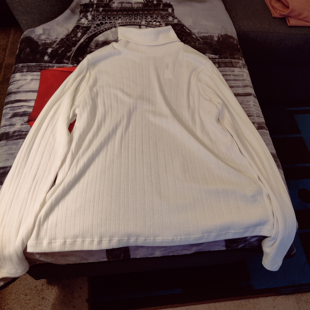 J crew white turtleneck